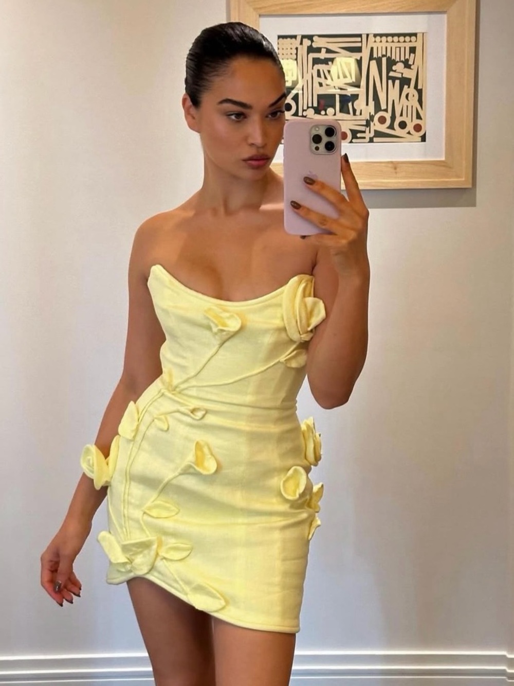 Zimmermann matchmaker rose mini dress